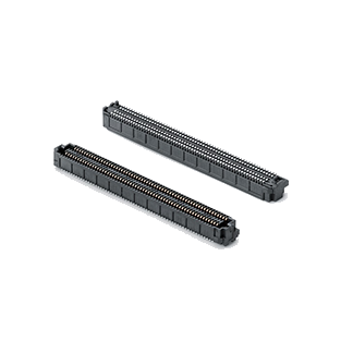 HB10X系列0.635mm間距高速連接器 可堆疊 BGA技術
